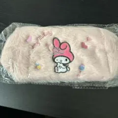 My Melody マイメロ　ふわふわポーチ　ピンク
