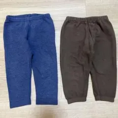 UNIQLOパンツ ８０サイズ　2枚セット