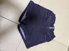 140サイズ ダークデニム風 半ズボン