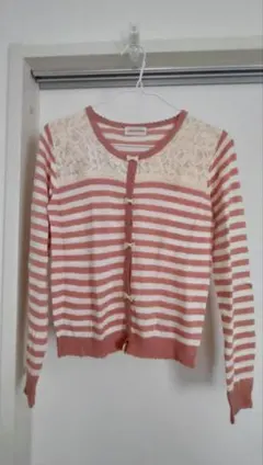 LODISPOTTO レース付きカーディガン