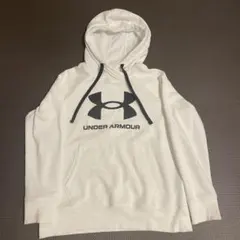 UNDER ARMOUR ホワイトパーカー MD
