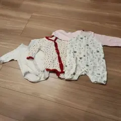 ロンパース肌着 70-80cm 100%コットン