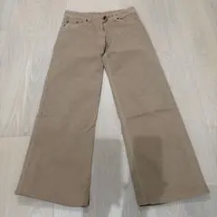 Share Spirit オリーブグリーン ワイドレッグ ワークパンツ - メルカリ
