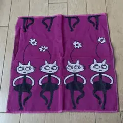 ★マタノアツコ ハンドタオル 猫柄 新品未使用★