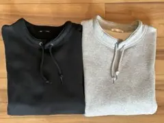 GU ヘビーウェイトスウェットスタンドカラープルオーバー Ｌサイズ