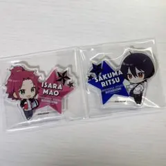 あんスタ 衣更真緒 朔間凛月 アニカフェ 2022 アクリルバッチ セット