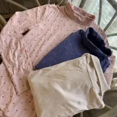 GapKids 長袖カットソー 160 ピンク ハート柄