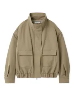 FRAY I.D スタンドカラーオーバーサイズブルゾン