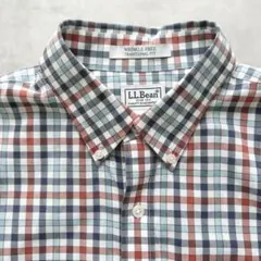 L.L.Bean チェックシャツ　長袖　Mサイズ