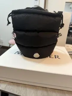 MONCLER モンクレール CARADOC カラドックバケットバッグブラック
