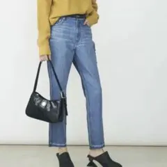 エヴリス　リメイクHIGHダメージストレートデニムパンツのサムネイル