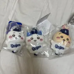 ちいかわ MLB TOKYO SERIES マスコット ドジャース 3点売り