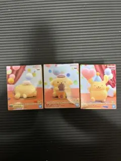 サンリオキャラクターズ ポムポムプリン フィギュアコレクション 3種セットのサムネイル