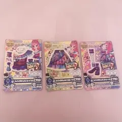 アイカツカード スイングジェミニトップス スカート シューズ