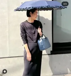 COUDRE ロングスリーブカーディガン　CD188　黒　金子綾