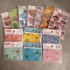 Y*i様 ディズニー　シール　まとめ売り　ウォーターシール　ブロックデコシール