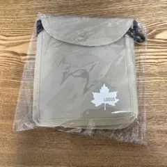 新品 LOGOS ロゴス サコッシュ ベージュ アウトドアポーチ