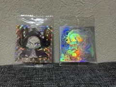 鬼滅の刃 ウエハースシール 禰豆子 2枚セット ホロ 美品