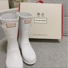 2026年最新】HUNTER カラー：ホワイト系 レディース 長靴・レイン