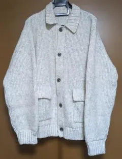 【URBAN RESEARCH】ニットシャツカーディガン Mサイズ