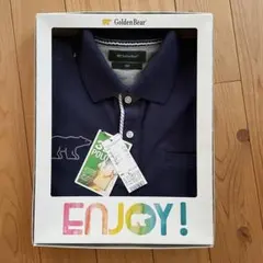 Golden Bear ポロシャツ ネイビー Lサイズ