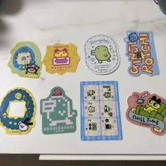 たまごっちダイカット ステッカー　おやじっち みみっち