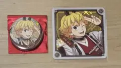 鬼滅の刃　我妻善逸　干支　2026 午年　缶バッジ　コースター
