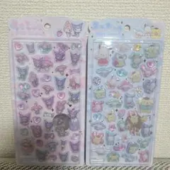 国内正規品　うるちゅるポップシール　サンリオキャラクターズ　マイメロクロミ　2枚