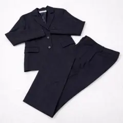 NATURAL BEAUTY BASIC パンツスーツ上下セット ピンストライプ