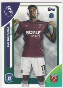 LUIS GUILHERME RC! 2025-26 TOPPS PREMIER