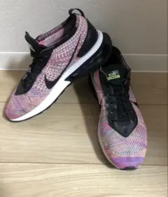 美品 NIKE ナイキ エアマックス　フライニット　レーサー　マルチカラー　26