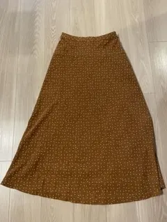 ローリーズファーム ロングスカート ドット柄