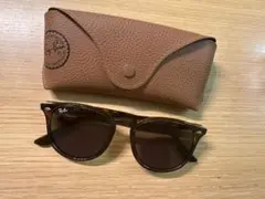 Ray-Ban ブラウン サングラス ケース付き
