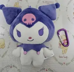サンリオ がま口ポーチ Sanrio キーホルダー サンリオキャラクター 紫