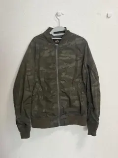 Alpha Industries MA-1 フライトジャケット カモフラージュ