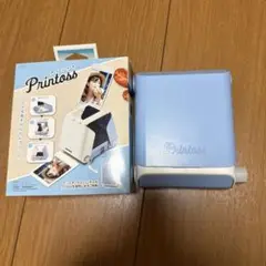 Printoss ポータブルプリンター 水色 プリントス