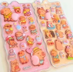 カピバラおしりシール１枚➕サンリオランダム20個