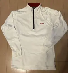 POINT SQUARE ハーフジップシャツ ホワイト used