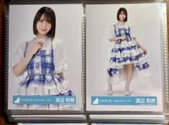 日向坂46 渡辺莉奈 「4回目のひな誕祭」OP青衣装 ヒキ座り - メルカリ