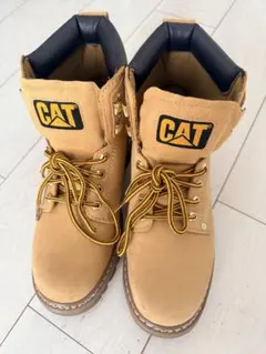 CAT キャタピラー ワークブーツ イエローブーツ US9 EUR42 幅広のサムネイル