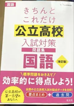 きちんとこれだけ公立高校入試対策問題集国語
