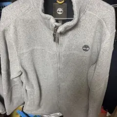Timberland グレー フリースジャケット XL