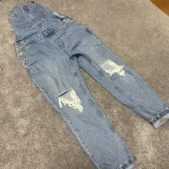 半額に値下げBershka ライトブルー デニムオーバーオール EUR 36