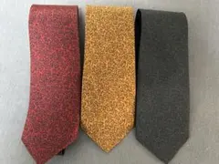 ネクタイセット 赤 黄 緑　3本セット