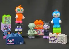 アンパンマンブロックラボ　バイキンマンセット