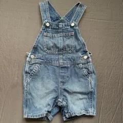 美品 baby GAP デニムオーバーオール 18-24 90サイズ