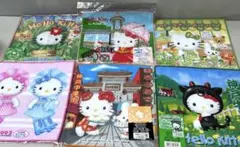 【希少・平成レトロ】ご当地キティ プチタオル 6枚セット 神戸・限定品あり