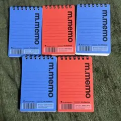 メモ帳　5冊セットのサムネイル