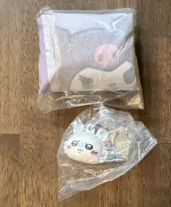 値下げ！【新品】ちいかわ モモンガ 2点セットサンリオエコバッグ＆リップキャップのサムネイル