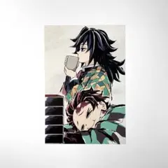 鬼滅の刃幕間画水柱アクリル色紙富岡義勇 鬼滅の刃 ufotable 幕間画WEBSHOPくじ 水柱 冨岡義勇 鬼滅の刃